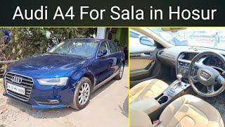 Audi A4 for sale | Aswini Cars hosur | luxurious car for sale