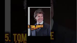 Top 10 richest actor in the world #richest