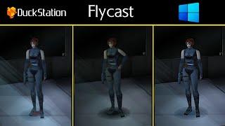 Dino Crisis | The best way to play on pc | Duckstation vs Flycast vs Sourcenext HD (Rebirth patch)