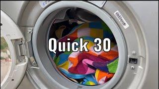 Indesit Moon: Quick 30 (Complete cycle)