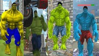 ► Various Type Of Incredible Monster Superhero Hulk Mobile Games