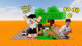 1 NGÀY SỐNG TRONG THẾ GIỚI MINECRAFT BỊ NHẤN CHÌM BỞI DUNG NHAM