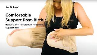 Postpartum Recovery Essential: 3-in-1 KeaBabies Belly Support Belt