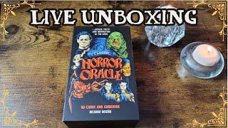 Live Unboxing of  the Classic Horror Oracle