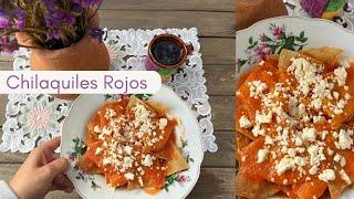 Chilaquiles Rojos | Navidad en casa | Nos dio influenza