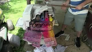 Copy Machine Destruction