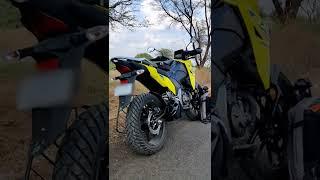 Suzuki V-Strom SX 250 Exhaust Sound before First Service.