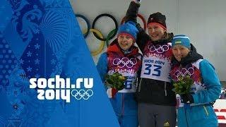 Women's Biathlon 7.5km Sprint - Kuzmina Wins Gold | Sochi 2014 Winter Olympics