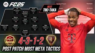 POST PATCH Most META Tiki Taka Tactics! Best 4312 Custom Tactics EA FC 25!