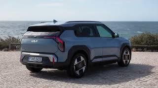 Kia EV3 Baseline Frost Blue Exterior Design