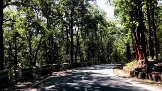 Beautiful road trip view near Nanital, Uttarakhand