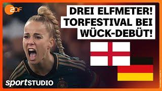 England – Deutschland Highlights | Frauen-Länderspiel | sportstudio