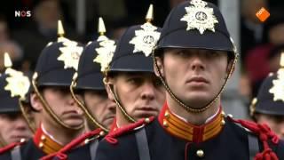 350 jaar Korps Mariniers, defile op de Coolsingel 12 dec 2015