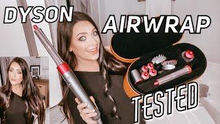 DYSON AIRWRAP TESTED- HIT OR MISS?? HONEST FIRST IMPRESSION, UNBOXING, AND REVIEW