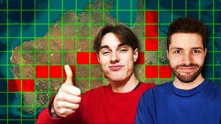 Can I beat @zi8gzag in an Australia City Grid Challenge? (HugeQuiz)