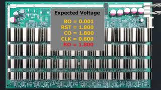 Antminer S17 Hashboard Repair:  Voltage Testing Basics