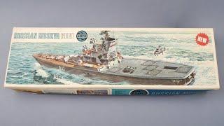 Airfix's 1/600 Moskva Class Helicopter Cruiser (Full Build)