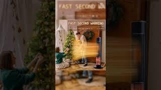 Portable Electric Space Heater, Ceramic Tower Space Heater #shorts #shortsviral #shortvideo #heater