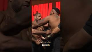 “SAY SOMETHING NOW!” - Jarrell Miller PUSHES Daniel Dubois in final face off 