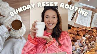 autumn sunday reset routine  spend a cosy and productive sunday with me