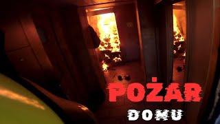 Wyjazd Alarmowy!!! POŻAR DOMU-2 zastępy OSP Kijewo 429[C]26+429[C]23#strażpożarna #firefighter#fire