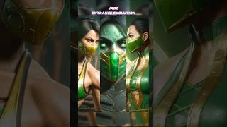Jade Entrance Evolution in Mk9 , MK11 and Mk1 Khaos Reigns #mortalkombat1havik