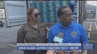 Virgin Islands Gathers Donations for St. Vincent Residents