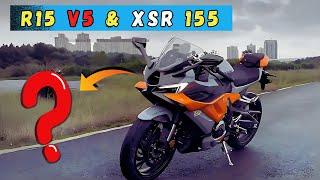 R 15 V5  XSR 155 ️ Discount On Z 900 | Drut Rider Sunday Special 23