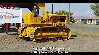 Caterpillar RD7 crawler for sale at auction