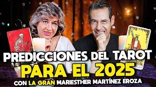 PREDICCIONES 2025: MARIESTHER MARTÍNEZ EROZA NOS LEE EL TAROT | Yordi Rosado Vlogs