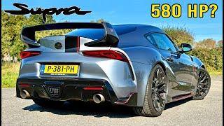 "580HP" TOYOTA SUPRA A90 // REVIEW on AUTOBAHN