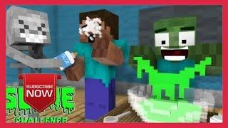 Monster School: Slime Making Challenge - Minecraft Animation