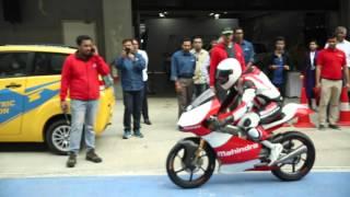 The Mahindra MGP3O on the Buddh International Circuit in Delhi | Mahindra Racing