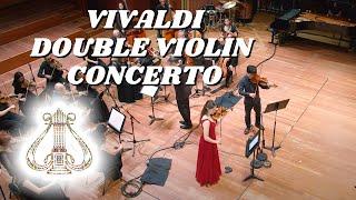 Vivaldi double concerto with the NCOA, Rennosuke Fukuda and Maria Sotriffer at Puplinge Classique