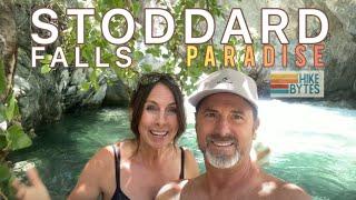 How to Get to Stoddard Canyon Falls San Gabriel Mountains Best LA Waterfall Hike Mount Baldy Road