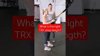 What's the right TRX strap length? #trx #trxtraining #trxexercises #trxworkout