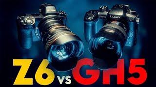 BEST 4K MIRRORLESS Camera | Nikon Z6 vs Panasonic GH5 Camera Comparison