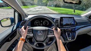 2025 Honda Odyssey Elite - POV Test Drive (Binaural Audio)