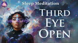 Open Third Eye Chakra Sleep Hypnosis I AM Affirmations (963 Hz, Pineal Gland Activation Frequency)