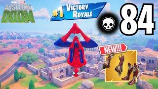 84 Elimination SPIDERMAN Solo vs Squads WINS Full Gameplay (NEW MARVEL FORTNITE CHAPTER 5 SEASON 4)!