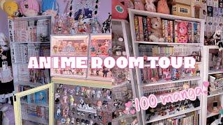 Anime room tour˚ʚ ྀིྀིɞ˚Organising over 100 Manga and Figures₊˚⊹ ᰔ