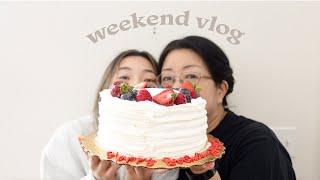 celebrating my mom's birthday  | weekend vlog