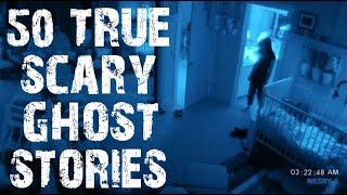 50 True Disturbing Paranormal & Ghost Stories Told In The Rain | Horror Stories To Fall Asleep To