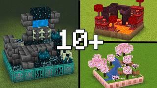 10 Cutest Minecraft Mini Biomes You Can Build!