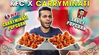 KFC x Carryminati Saucy Popcorn, Any Good ? | KFC Saucy Chicken Popcorn | NomBom