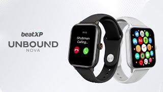 beatXP Unbound Nova - 1.96” AMOLED Display Bluetooth Calling Smartwatch