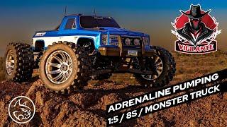 Redcat Vigilante: A Powerful 1:5 Scale, 8S Capable, Brushless RC Monster Truck.