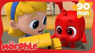 My Big Red Bus And Shrinking Town | Morphle 3D | Monster Cartoon for Kids