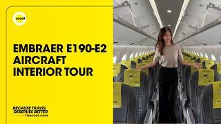 Tour of Embraer E190-E2 Interior - Scoot