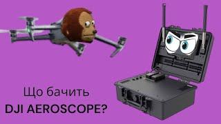 Що бачить DJI Aeroscope?